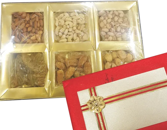 (50gms each)Kaju, Badam, Kishmish, Pista, Khurmani, Chuhara