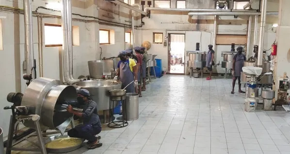 processing area