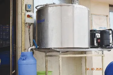milk chilling unit