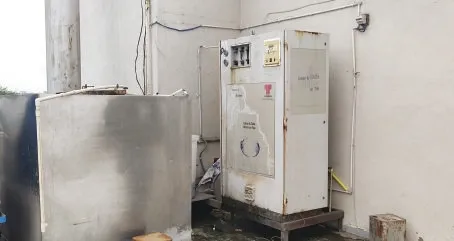 ro plant ss water tank